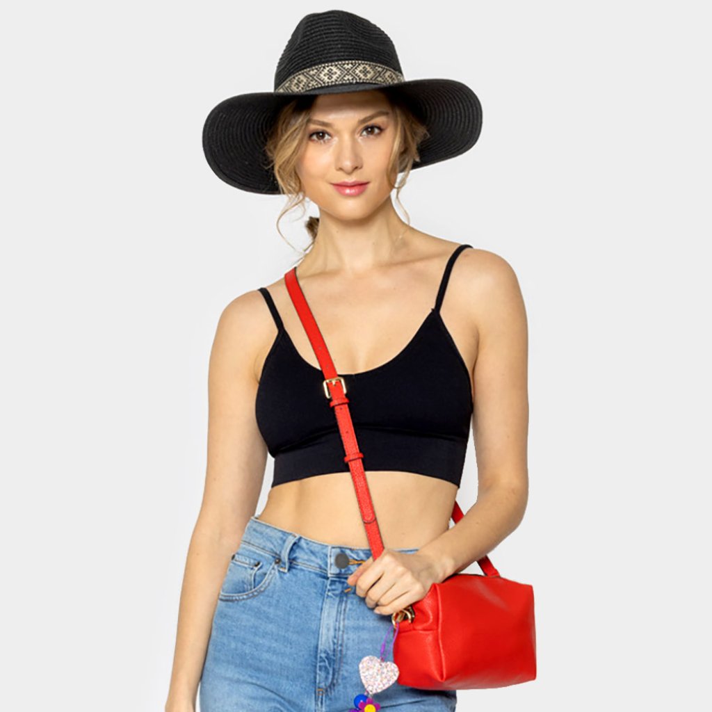 Solid Mini Crossbody Bag